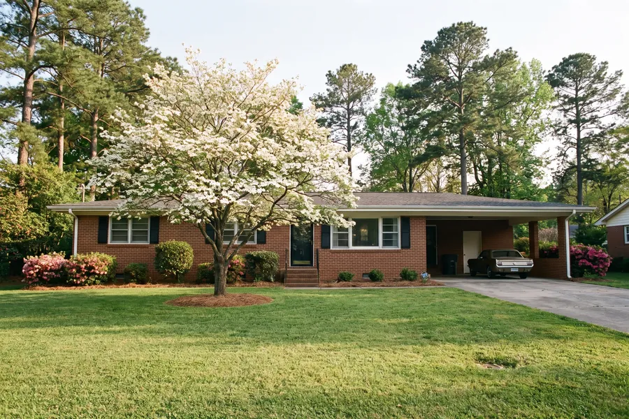 Front elevation — 706 Elm Avenue, Wake Forest, NC 27587