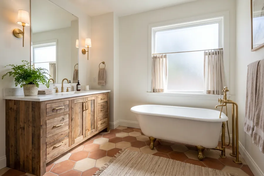 Bathroom — 218 E Lane Street, Raleigh, NC 27601